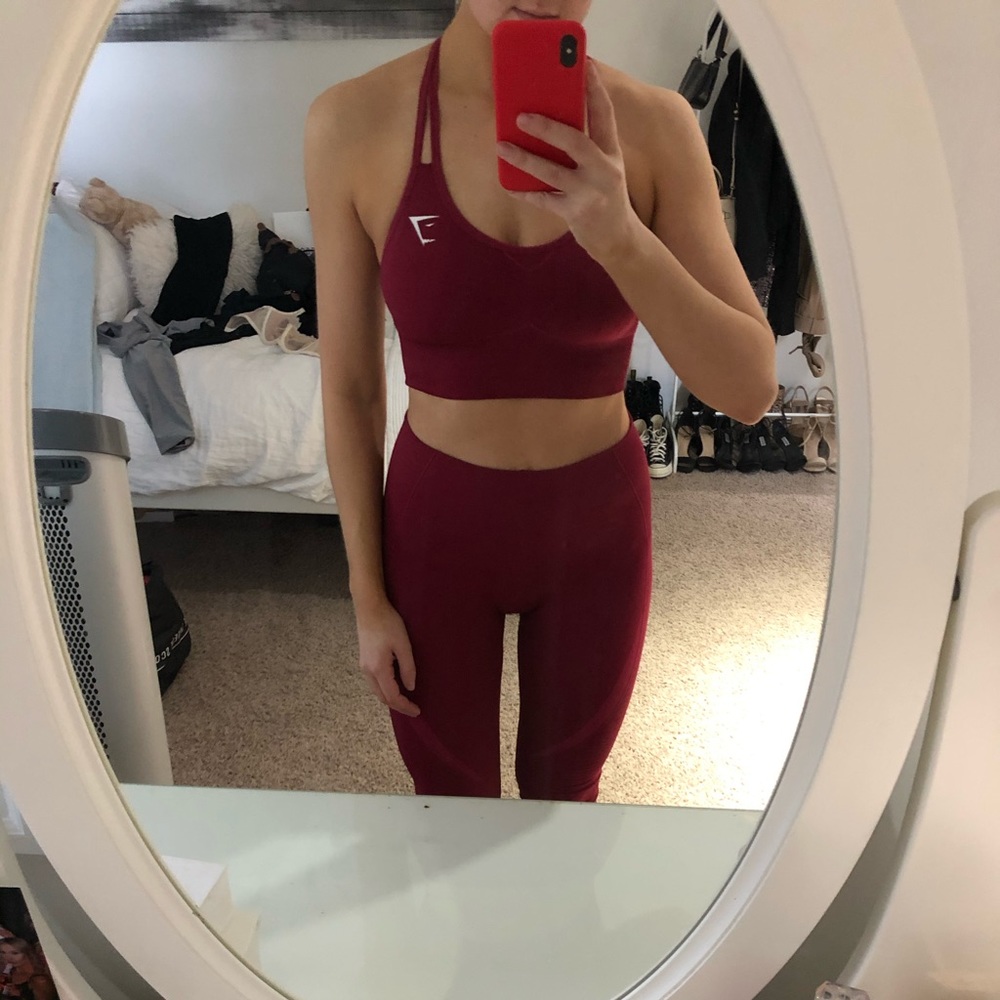Barely worn GymShark Seamless Leggings and bra